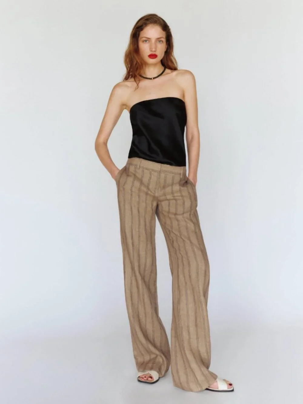 Reformation Gisele Low Rise Linen Short Pant Natural - Size 0P NEVER WORN W/TAGS